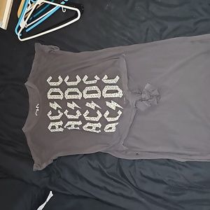 ACDC tunic top